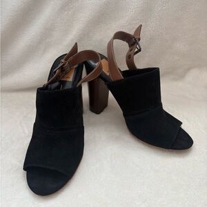 Dolce Vita Black and Brown Heels